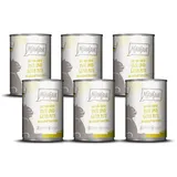 MjAMjAM DUO von zarter Ente & guter Pute an gedämpftem Kürbis 6 x 400 g