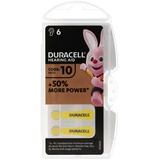 Duracell Hörgerätebatterie DA 10 AC Zn/Luft 1,4 Volt 105mAh