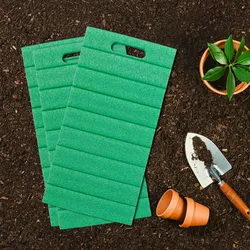 Relaxdays Relaxdays Kniekissen 3er Set, Gartenarbeit & Werkstatt, schonende Kniepolster, HBT: 4 x 39,5 x 20 cm, Kniebretter, grün