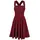 Hell Bunny Irvine Pinafore Dress Latzkleid Rot S