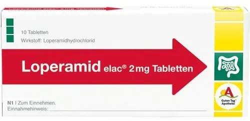 Preisvergleich Produktbild LOPERAMID elac 2 mg Tabletten 10 St