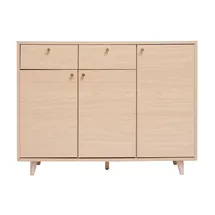 miliboo Schuhschrank 34,5 x 83,5 x 110 cm gelb