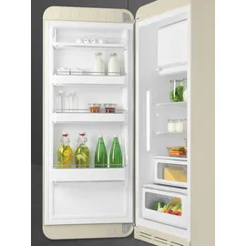 Smeg FAB28LCR6 Retro-Kühlschrank (270 l, 1530 mm hoch, Creme)
