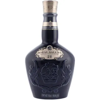 Chivas Regal 21 Years Old Royal Salute Blended Scotch 40% vol 0,7 l Geschenkbox