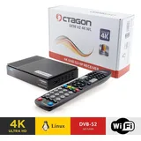 Octagon SX98 V2 4K WL UHD Satellitenreceiver mit WiFi & Define OS Linux 1x DVB-S2 Sat IP-
