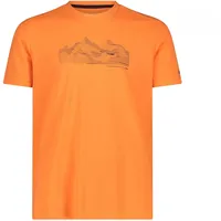 CMP T-Shirt Herren, Flame-Anthrazit, 46