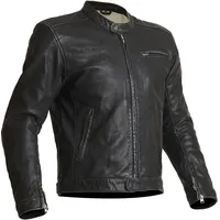 Halvarssons Idre, Lederjacke - Schwarz - 64