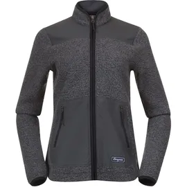 Bergans Damen Nordmarka ReWool Pile Jacke (Größe S, grau)