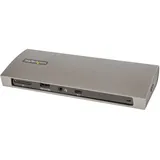 Startech StarTech.com Thunderbolt 4 Dock, 96W Power Delivery, Single 8K/Dual Monitor 4K 60Hz, 3xTB4/USB4 Ports/4xUSB-A/SD/GbE, Thunderbolt 4 Docking Station für Windows oder TB3 MacBook, 0,8m Kabel (TB4CDOCKUE)