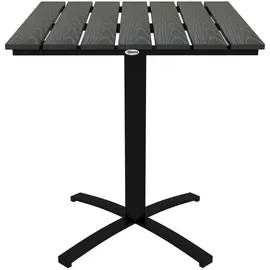 Outsunny Gartentisch 70 x 70 x 76 cm Grau