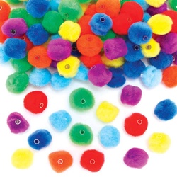 Perlen zum Auffädeln in Regenbogenfarben  (pro Set 105) Schmuck Basteln