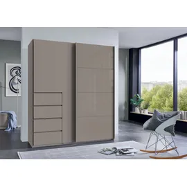 WIMEX Schwebetürenschrank Bali 180 x 208 x 64 cm Grau