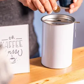 HMF 45002-10 x 8 cm Ø, 14,5 cm hoch mit Griff, Sammeldose,