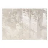 Tulup Glasbodenplatte Rechteck 100 x 70 x 0,4 cm Creme