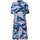 Cecil Kleid mit Volants Midi Blau L