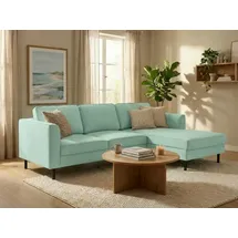 Home Affaire Eckcouch Cord 2-Sitzer Mint