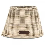 Riviera Maison Lampenschirm klein Rattan oval rustikal Lampenschirm Schilfrohr Ø 24 cm, handgeflochten - Rustic Rattan Naxos Lampshade - (ØxH) 24x18