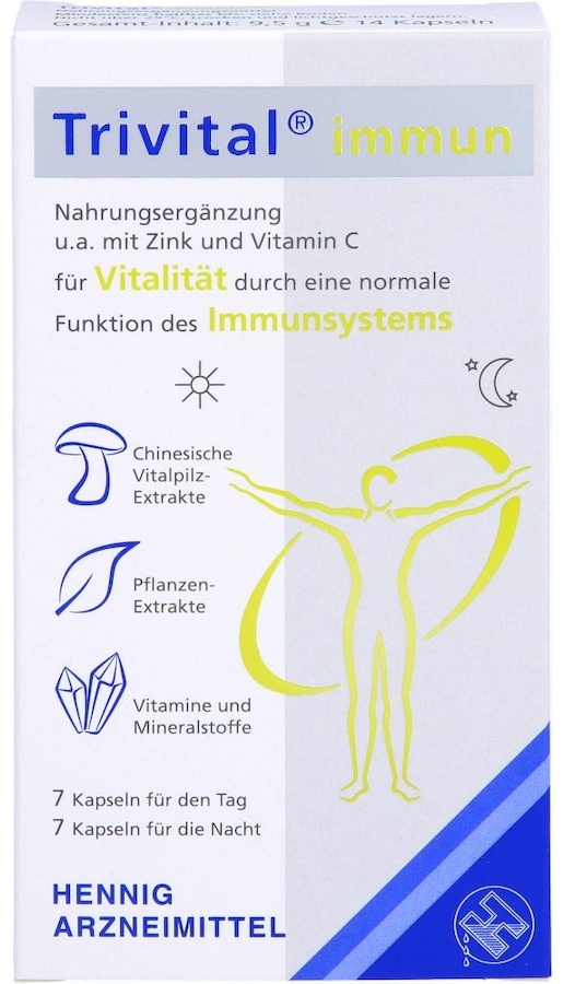 Hennig Arzneimittel TRIVITAL immun Kapseln Immunsystem stärken