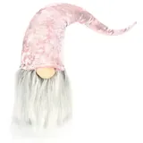 COM-FOUR Weihnachts-Wichtel 50 cm rosa