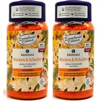 Dresdner Essenz 2er Pack Dresdner Essenz Badesalz Rücken & Schulter 600g