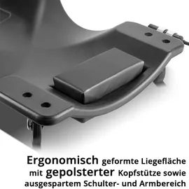 STAHLWERK Rollbrett Kunststoff schwarz 500 kg