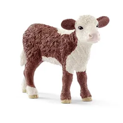 Hereford Kalb Modell von Schleich