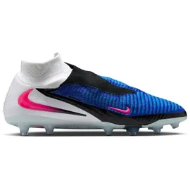 Nike Phantom 6 High Elite AG Herren Silber/Racer Blue/Pink Blast/White 46