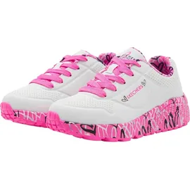 SKECHERS UNO LITE-LOVELY LUV Kinder Pink/Weiß 39