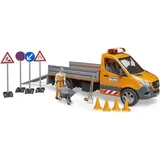 Bruder 02677 - MB Sprinter Kommunal orange 1:16