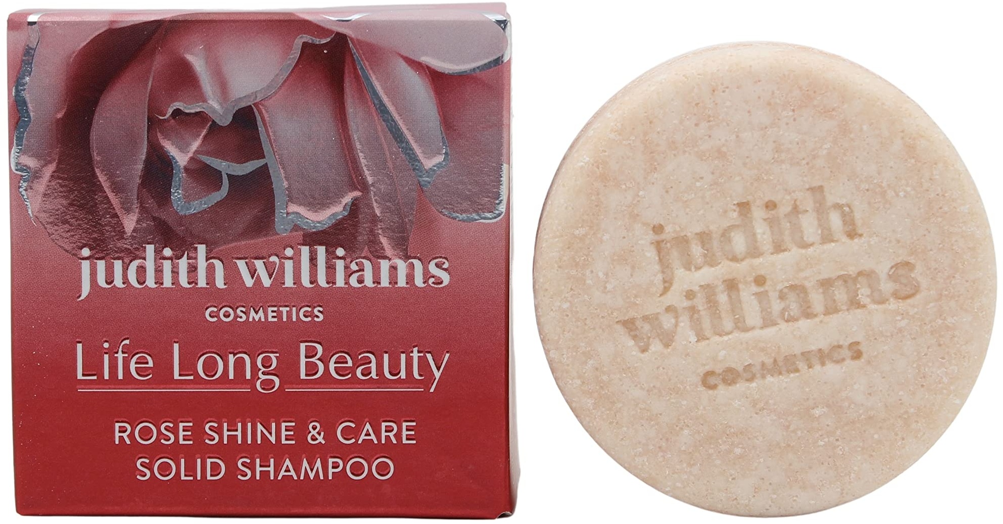 Judith Williams Life Long Beauty ROSE SHINE & CARE SOLID Festes Shampoo 70g