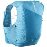 Salomon Active Skin 12l Trinkweste - Blue Danube / Blue Curacao - M