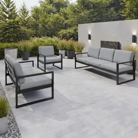 beautysofa Stella Set 6-tlg. Dunkelgrau