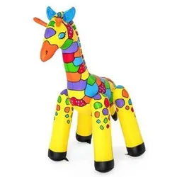 BESTWAY 52384 Jumbo Wassersprinkler Giraffe, 142x104x198 cm