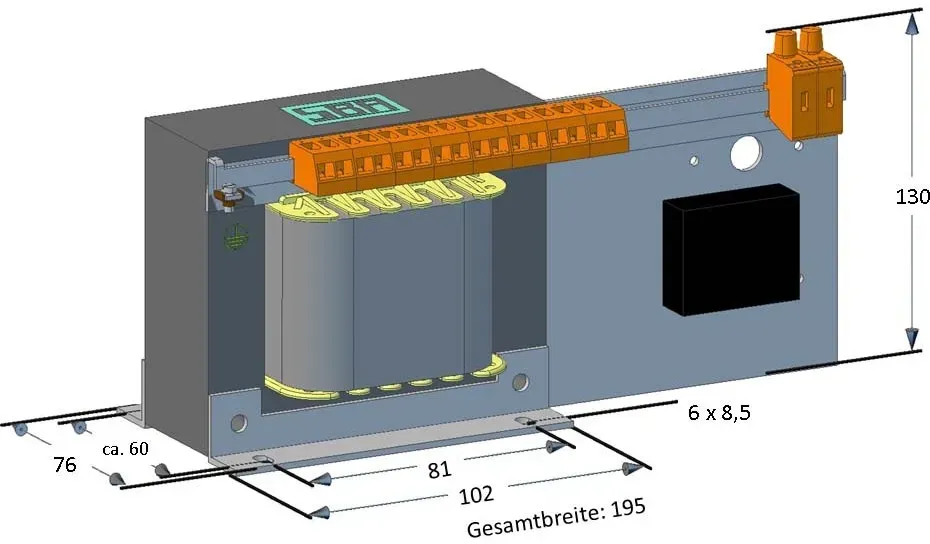 SBA-TrafoTech Gleichstromversorgung 019-0279