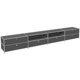 Viasit Sideboard System4, 47488 anthrazit 302,9 x 40,4 x 43,2 cm