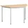 Sodematub Halbrundtisch 120 x 60 x 74 cm Beige/Silber