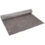 Hengda 1x 50m Rolle Abdeckvlies Malervlies Schutzvlies Vlies für Maler und Heimwerker 220 g/m2 - Grau