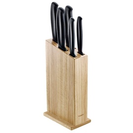 KUPPELS 5-tlg. Messerblock BASIC in braun | Gr.: onesize