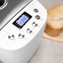 Cecotec Bread&Co 1500 PerfectCook. 850 W, 1,5 kg, 15 Programme, 15 programmierbare Stunden, 2 Widerstände, spülmaschinenfestes Tablett, Rezeptbuch