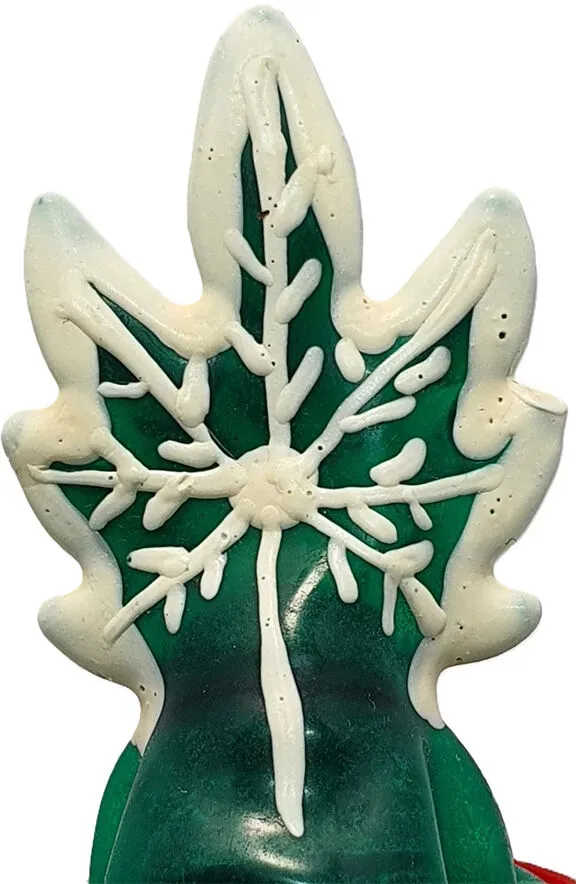 CONDOMERIE - HANDBEMALTE NEUHEITSKONDOME CANNABIS MODELL 2