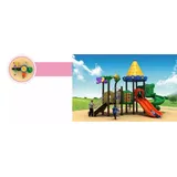Outdoor Unterhaltung für Kinder Kletterturm Spielturm mit Rutschen