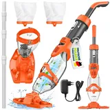 tillvex Poolsauger Blau/Grau 15 m3