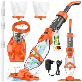 tillvex Poolsauger Blau/Grau 15 m3