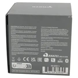 Garmin fenix 8 BT 51 mm Titaniumgehäuse schwarz Silikonarmband schwarz M