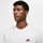 Nike Club T-Shirt White/Black/University Red S