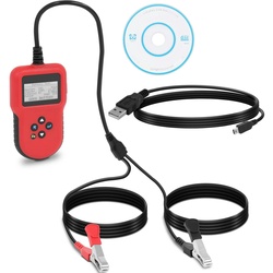 MSW Autobatterie Tester digital - 12 V/24 V - LCD - mehrsprachig