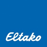 Eltako Funk-Temperatur-Regler mit Handrad im E-Design55, 2 Solarzellen und Batterie, reinweiß glänzend FTR55ESB-wg