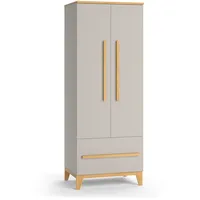VitaliSpa Kinderkleiderschrank, Malia, Cashmere-Eiche, 70 x 186.8 cm