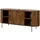 MASSIVMOEBEL24.DE Waschbeckenunterschrank Mango 150x40x65 braun lackiert BARCELONA 251