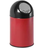 ReinigungsBerater Push-Mülleimer 30 l rot